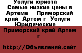 Услуги юриста!!! (Самые низкие цены в Артеме) - Приморский край, Артем г. Услуги » Юридические   . Приморский край,Артем г.